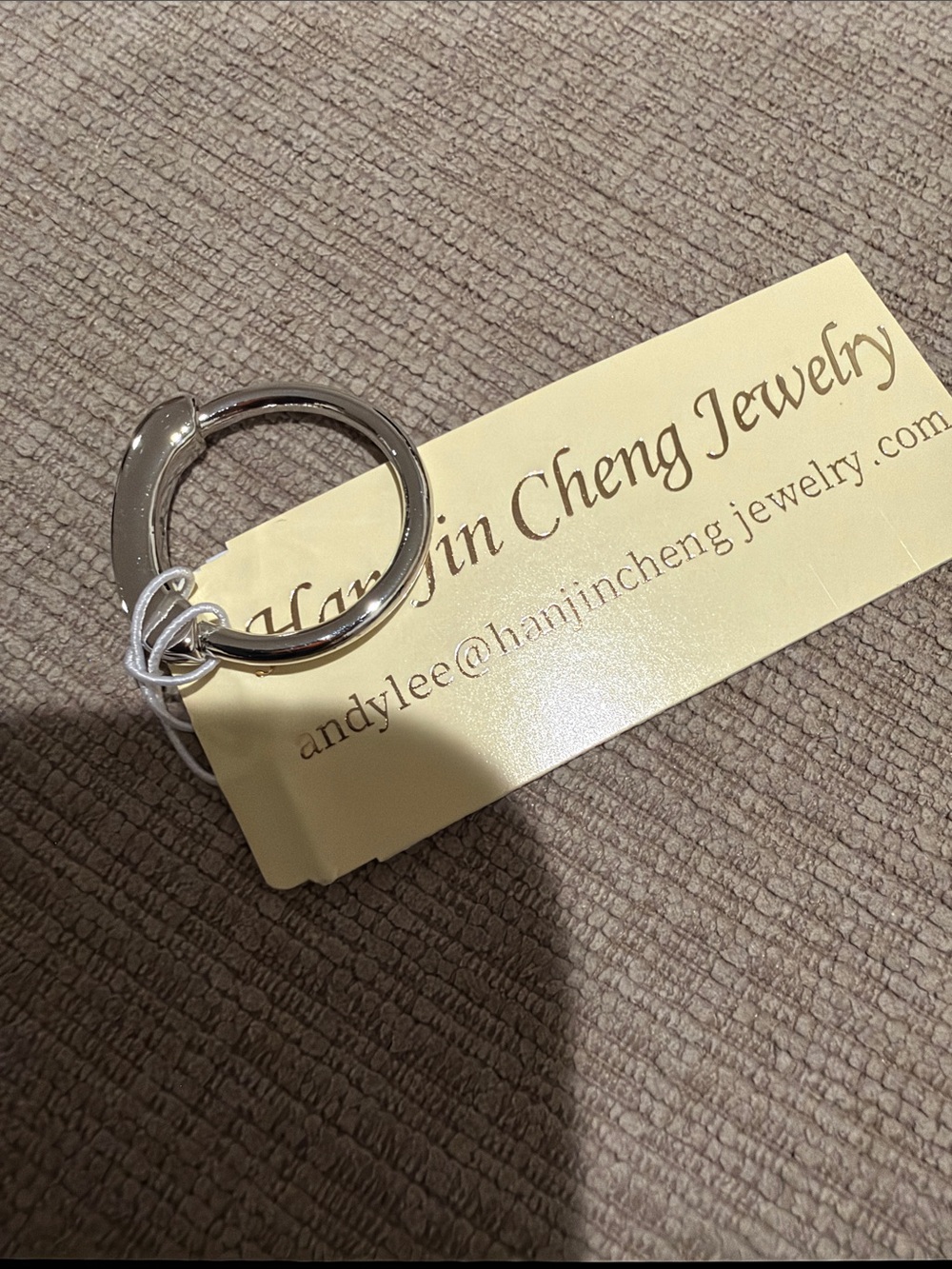 Silver ring - Polished Silver